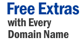 free domain extras 
